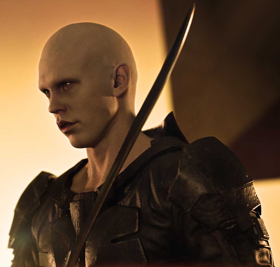 Dune Feyd-Rautha Harkonnen (Deluxe Version) 1:3 Scale Statue  (Prototype Shown) View 3