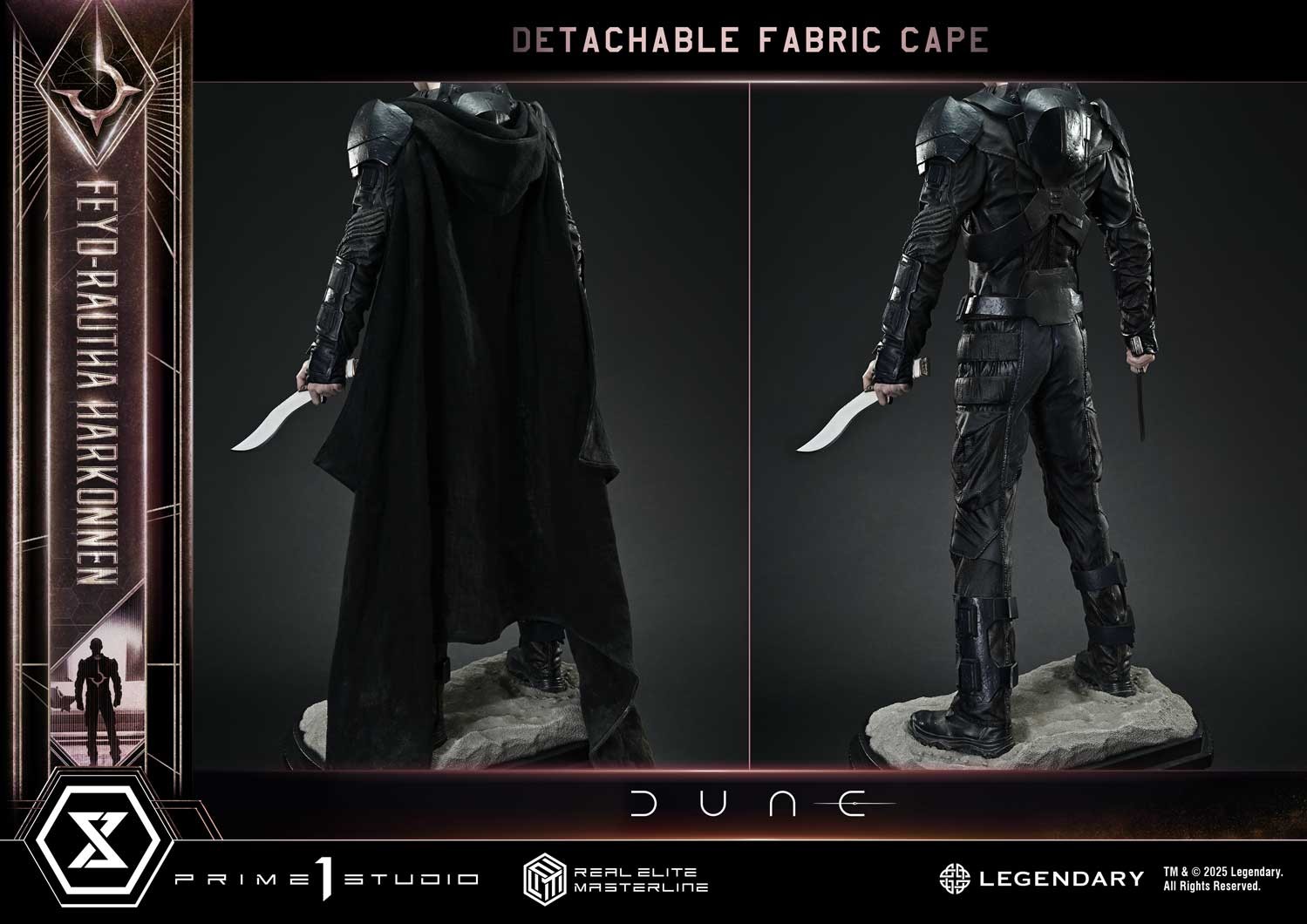 Dune Feyd-Rautha Harkonnen (Deluxe Version) 1:3 Scale Statue  (Prototype Shown) View 8
