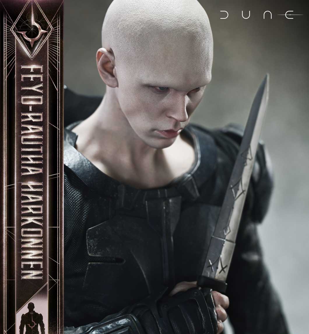 Dune Feyd-Rautha Harkonnen (Deluxe Bonus Version) 1:3 Scale Statue  (Prototype Shown) View 4