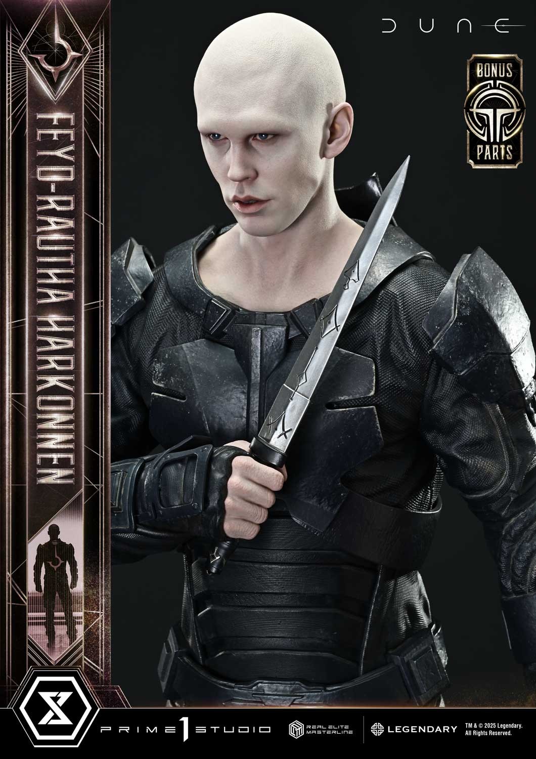 Dune Feyd-Rautha Harkonnen (Deluxe Bonus Version) 1:3 Scale Statue  (Prototype Shown) View 7