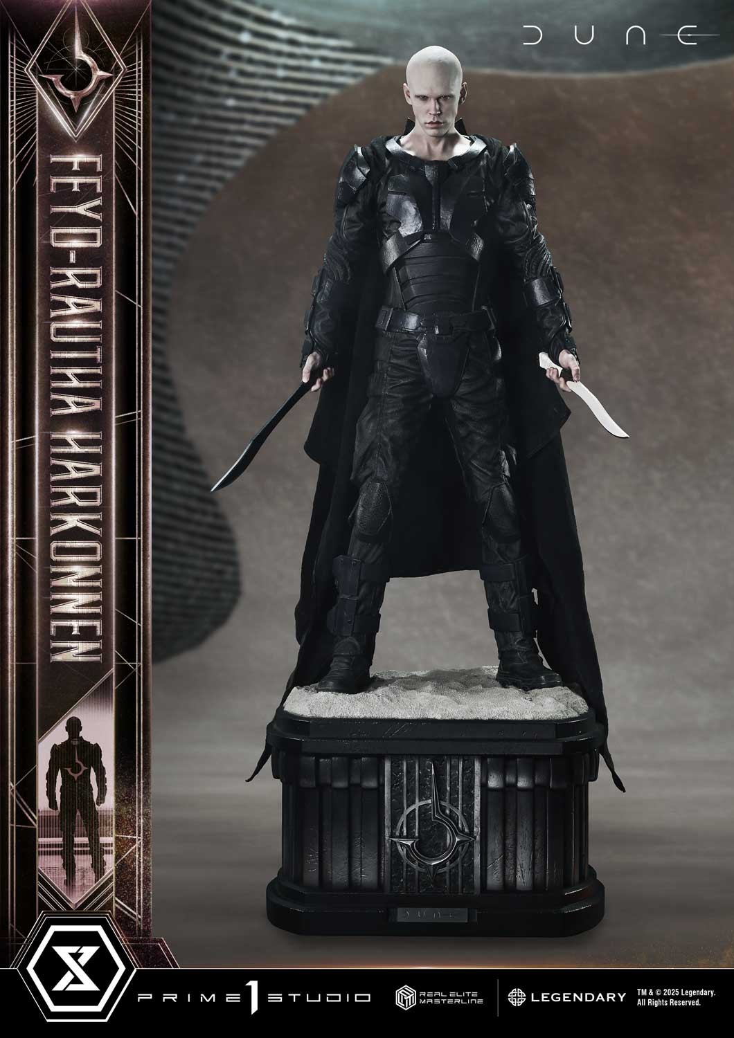 Dune Feyd-Rautha Harkonnen (Deluxe Bonus Version) 1:3 Scale Statue  (Prototype Shown) View 11