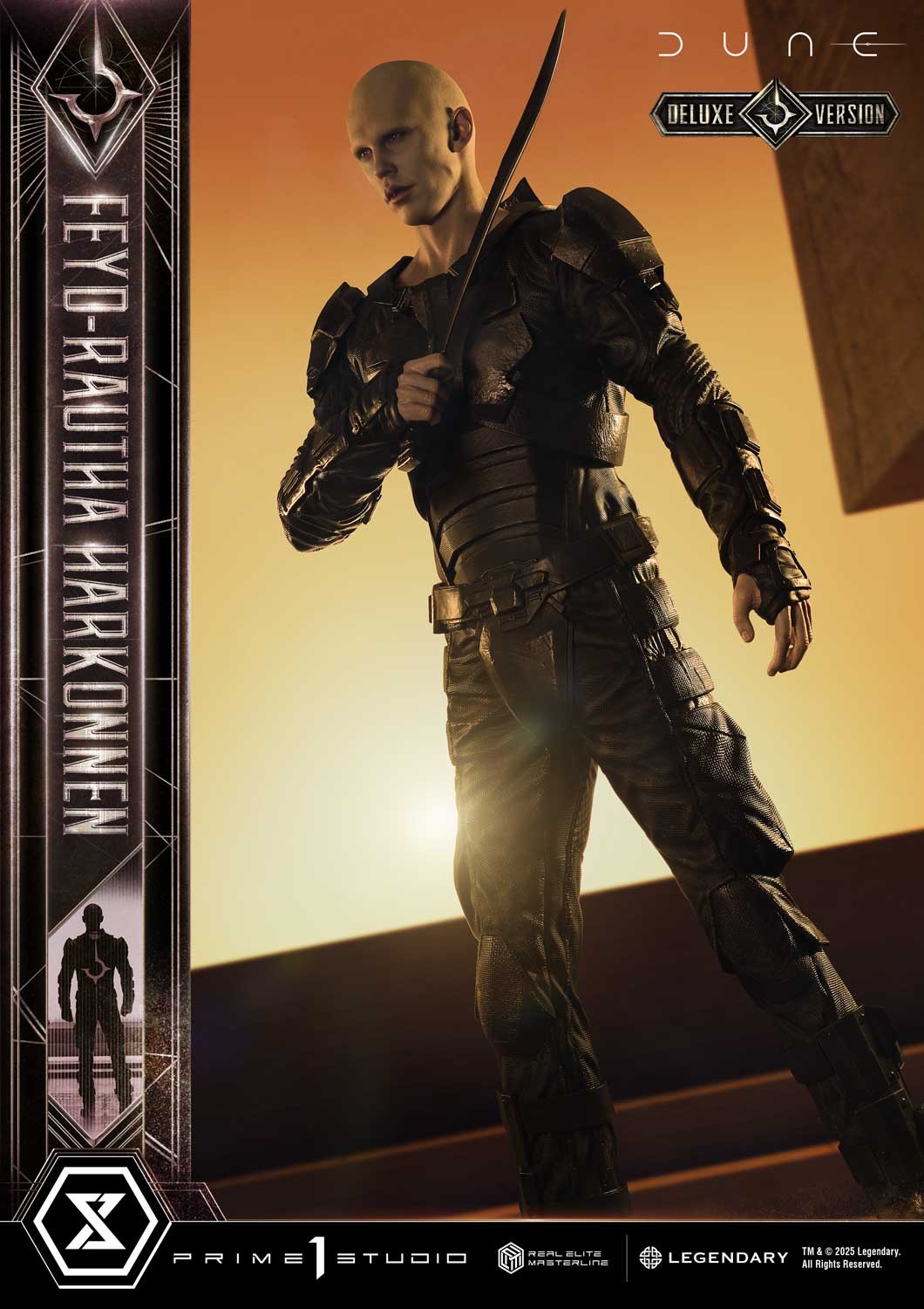 Dune Feyd-Rautha Harkonnen (Deluxe Bonus Version) 1:3 Scale Statue  (Prototype Shown) View 12