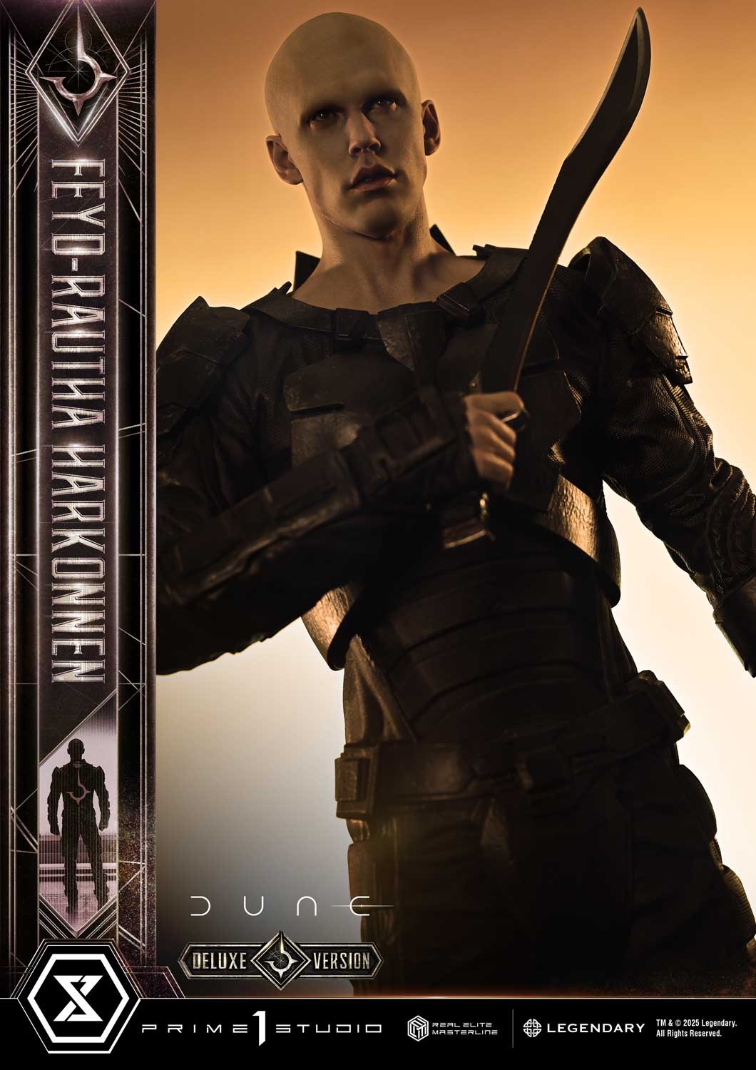 Dune Feyd-Rautha Harkonnen (Deluxe Bonus Version) 1:3 Scale Statue  (Prototype Shown) View 13