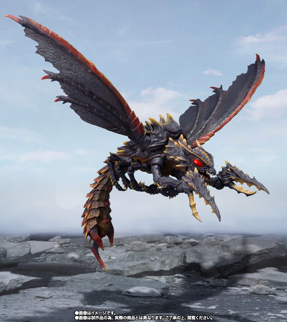 Godzilla Megaguirus Evolution Set Action Figure  (Prototype Shown) View 1