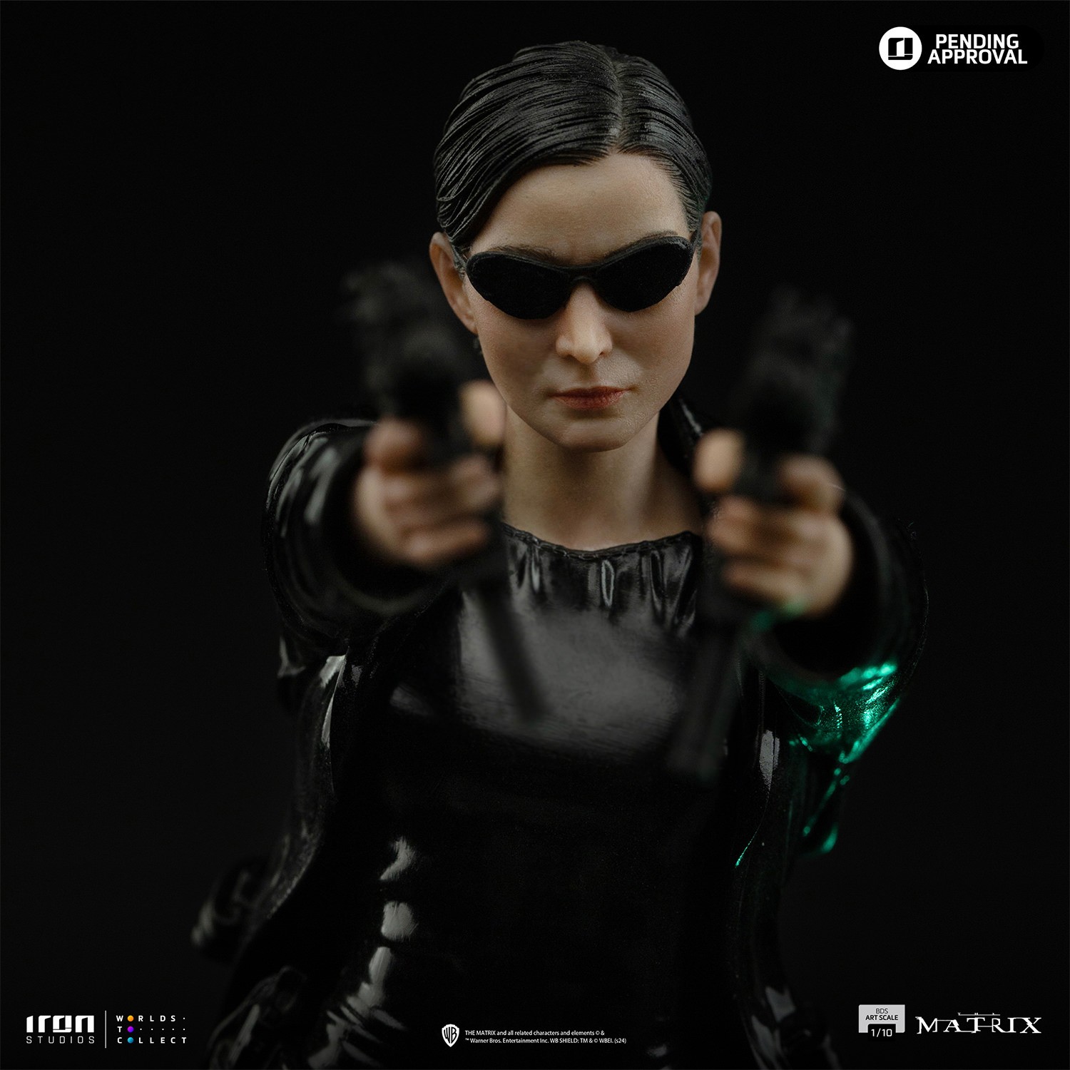 The Matrix Trinity 1:10 Scale Statue  (Prototype Shown) View 7