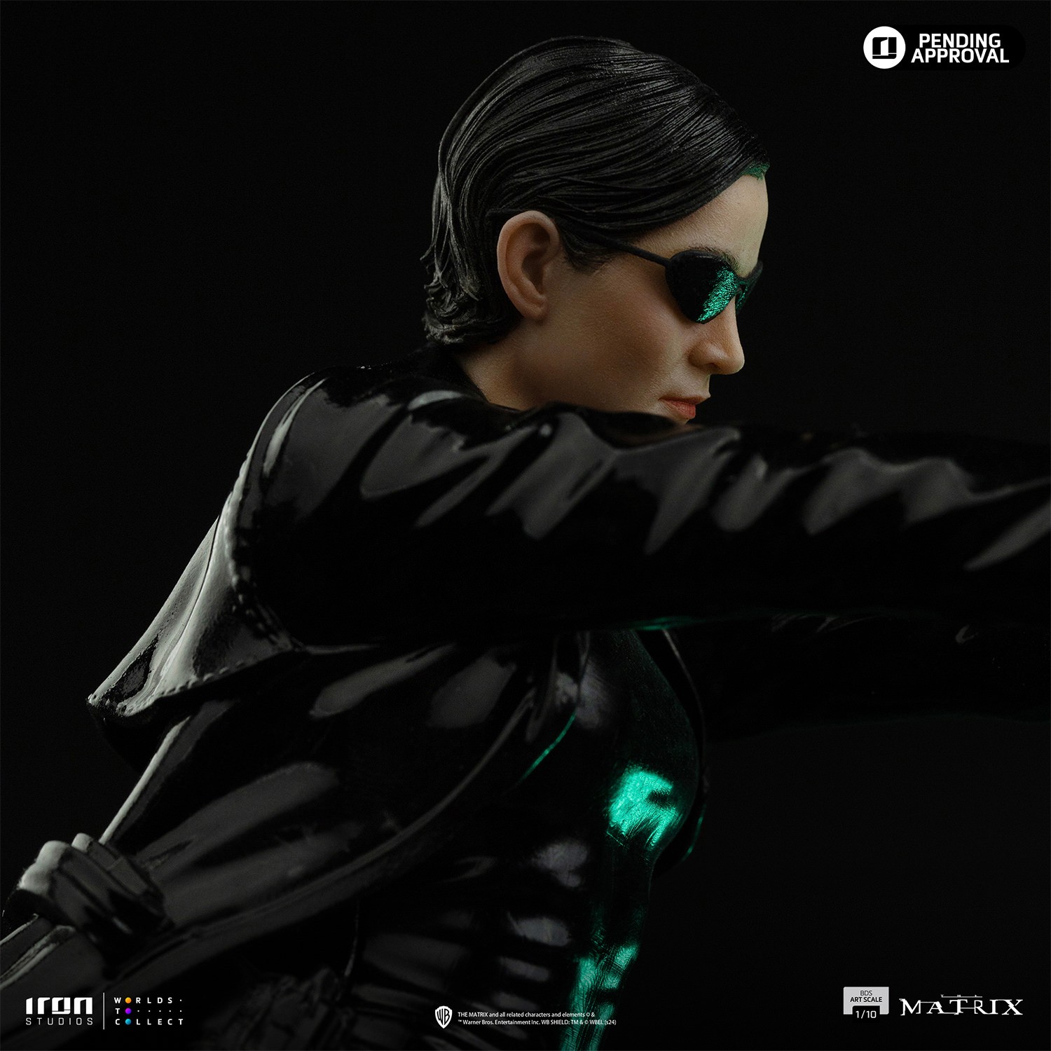 The Matrix Trinity 1:10 Scale Statue  (Prototype Shown) View 8