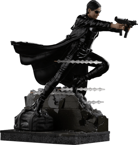The Matrix Trinity 1:10 Scale Statue  (Prototype Shown) View 15