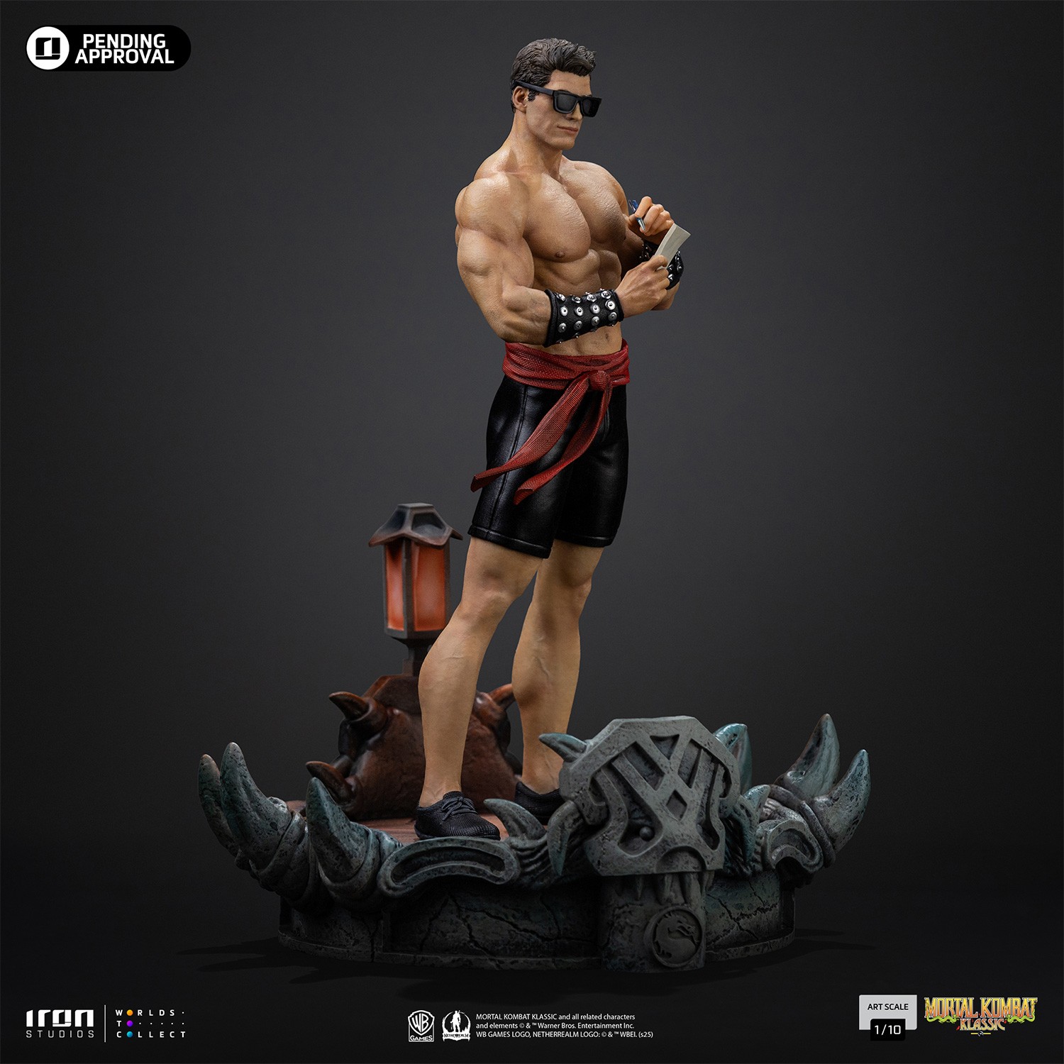 Mortal Kombat Johnny Cage 1:10 Scale Statue  (Prototype Shown) View 6