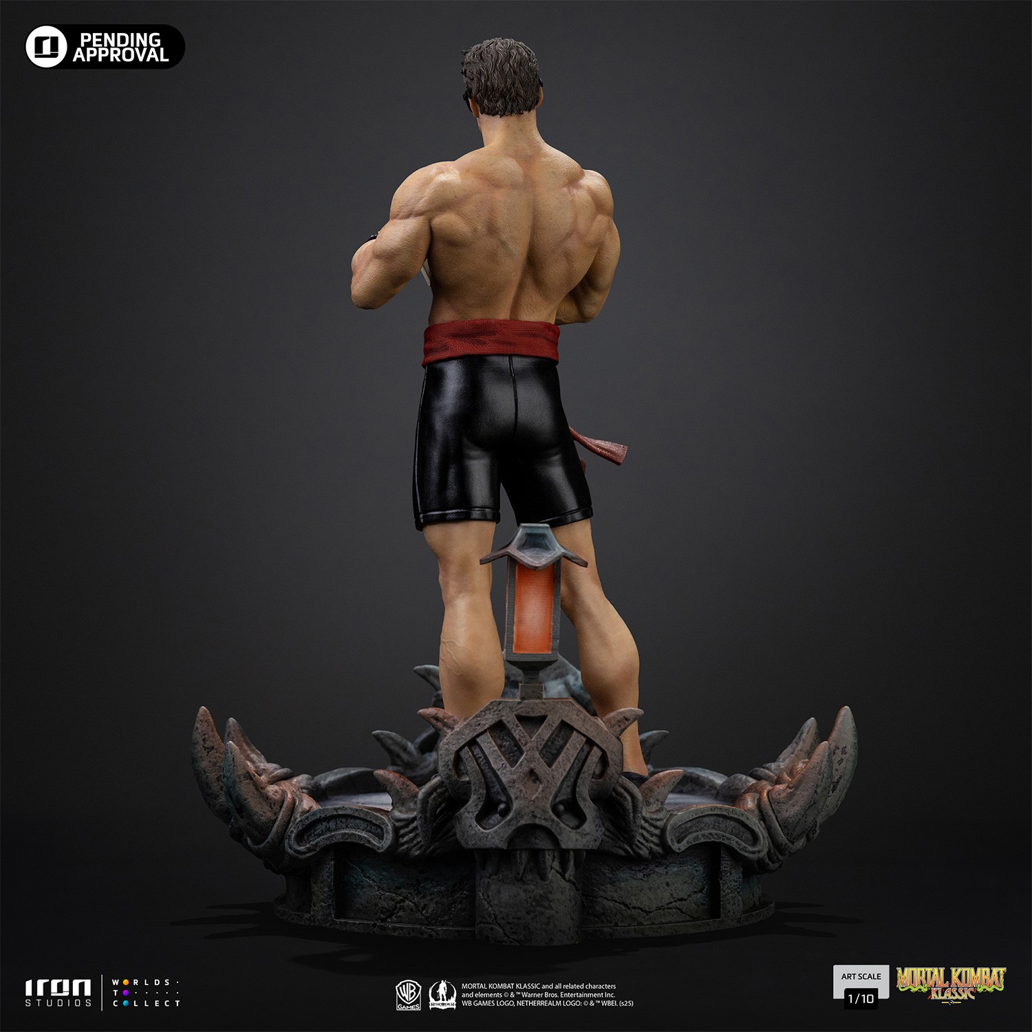 Mortal Kombat Johnny Cage 1:10 Scale Statue  (Prototype Shown) View 7