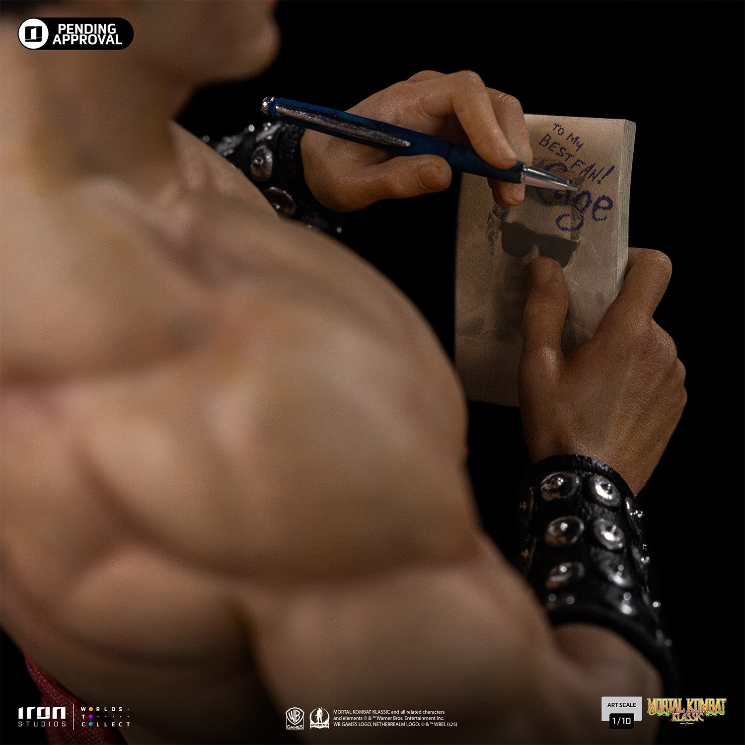 Mortal Kombat Johnny Cage 1:10 Scale Statue  (Prototype Shown) View 8