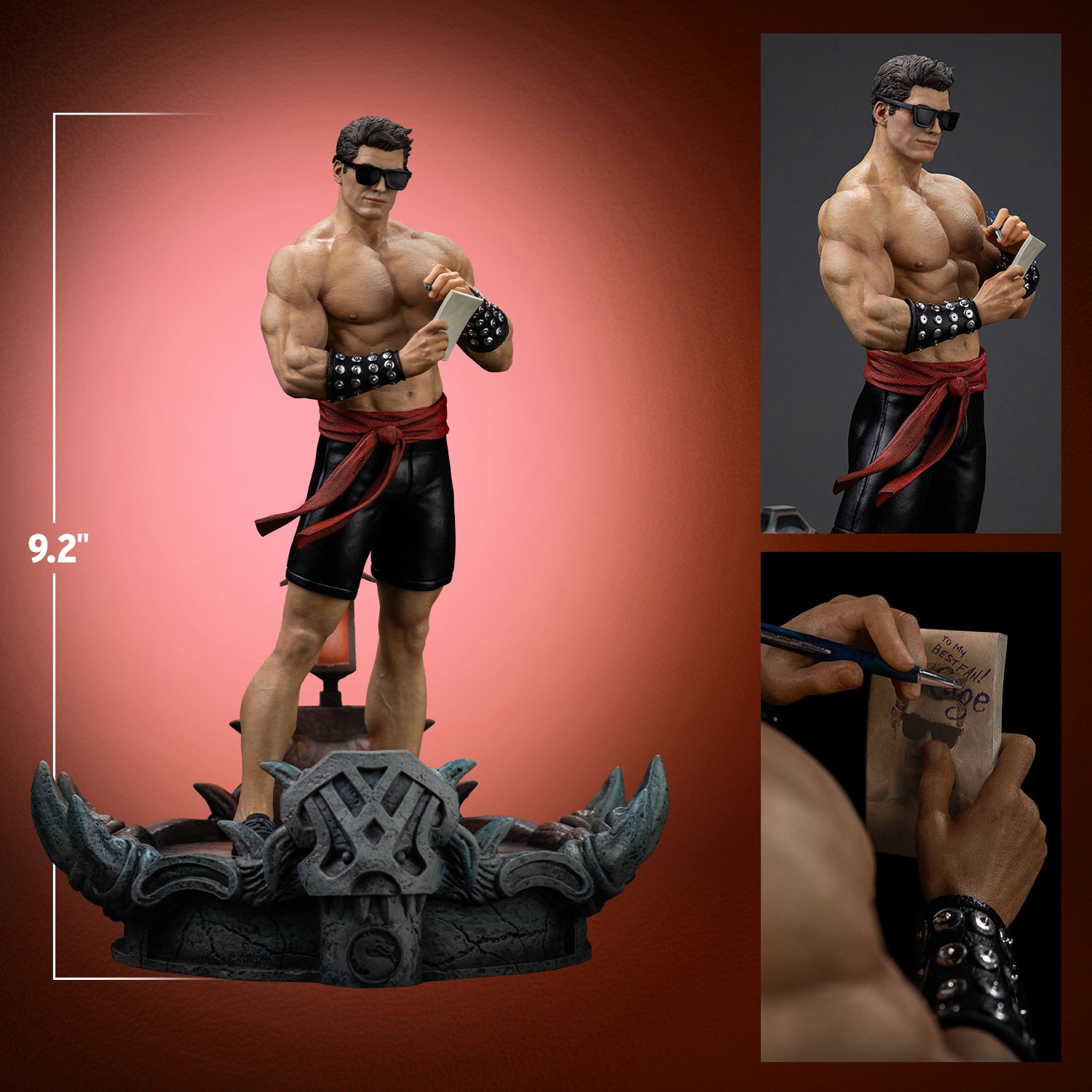 Mortal Kombat Johnny Cage 1:10 Scale Statue  (Prototype Shown) View 2