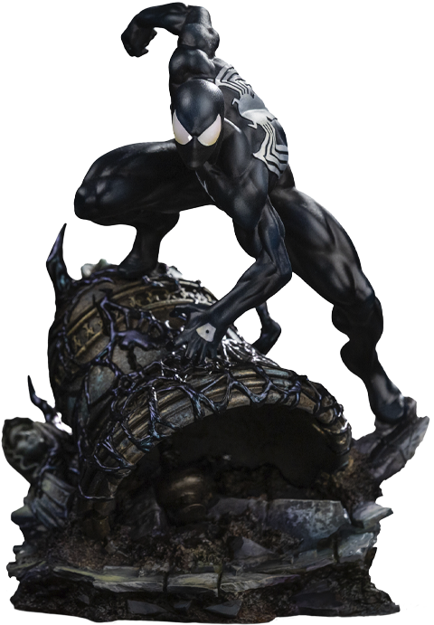 Marvel Spider-Man Black 1:10 Scale Statue  (Prototype Shown) View 10