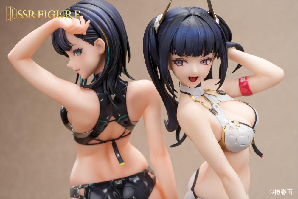 SSR Figure Hakuyou Maruko and Konno Ao PVC Figure  (Prototype Shown) View 19