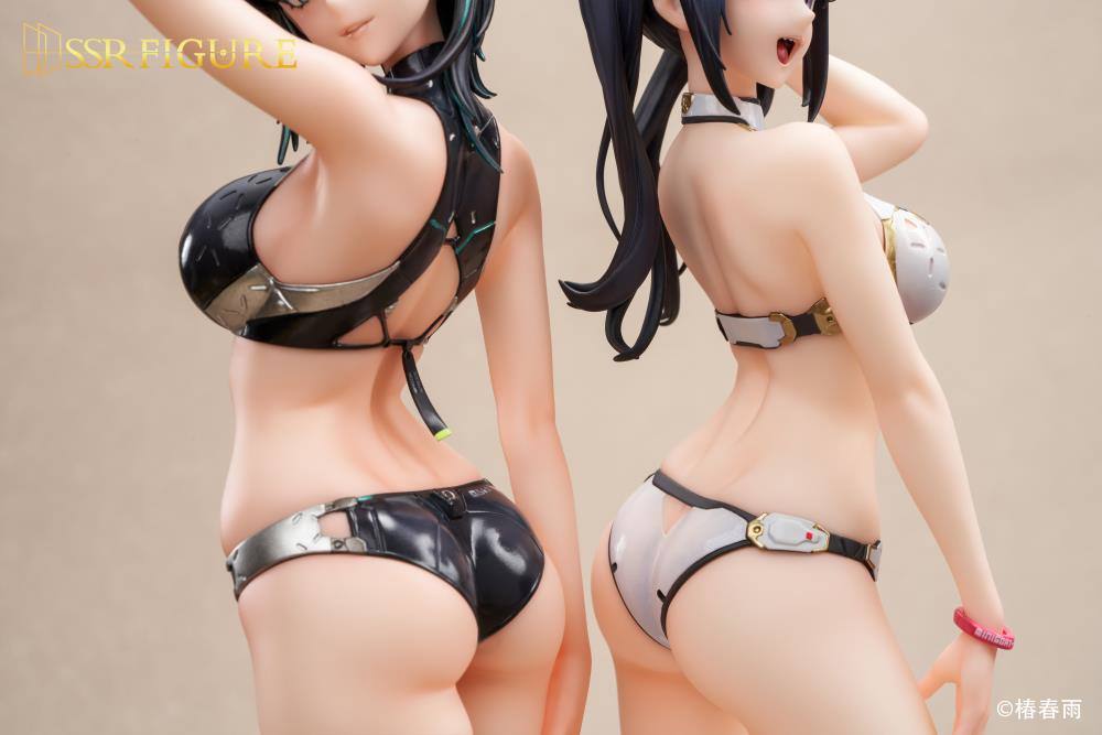 SSR Figure Hakuyou Maruko and Konno Ao PVC Figure  (Prototype Shown) View 20
