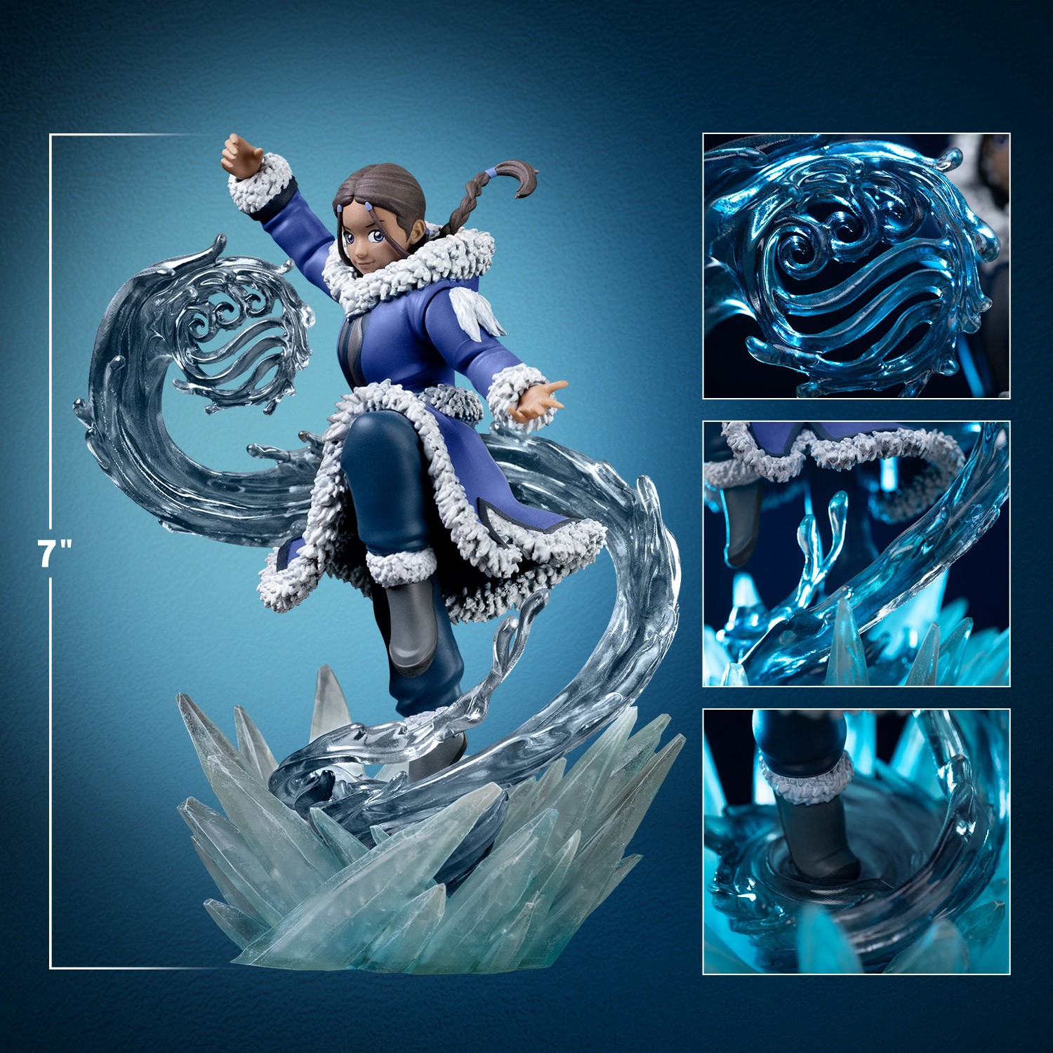 Avatar: The Last Airbender Katara 1:10 Scale Statue  (Prototype Shown) View 2