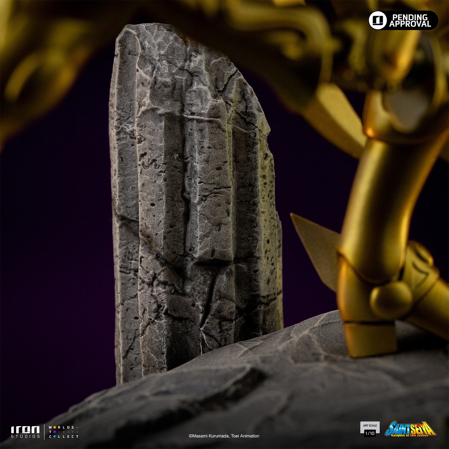 Saint Seiya Sagittarius Aiolos 1:10 Scale Statue  (Prototype Shown) View 8