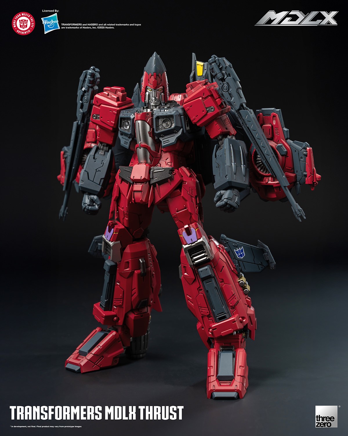 Transformers Thrust MDLX Action Figure  (Prototype Shown) View 7