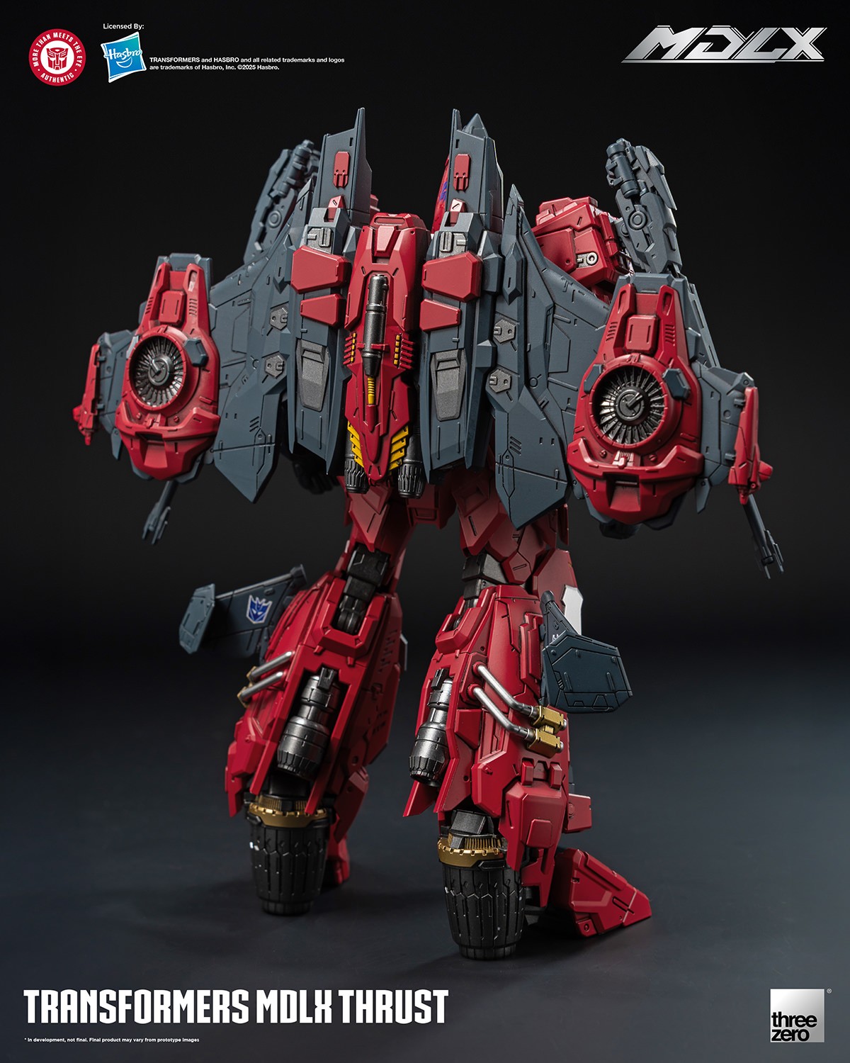 Transformers Thrust MDLX Action Figure  (Prototype Shown) View 8