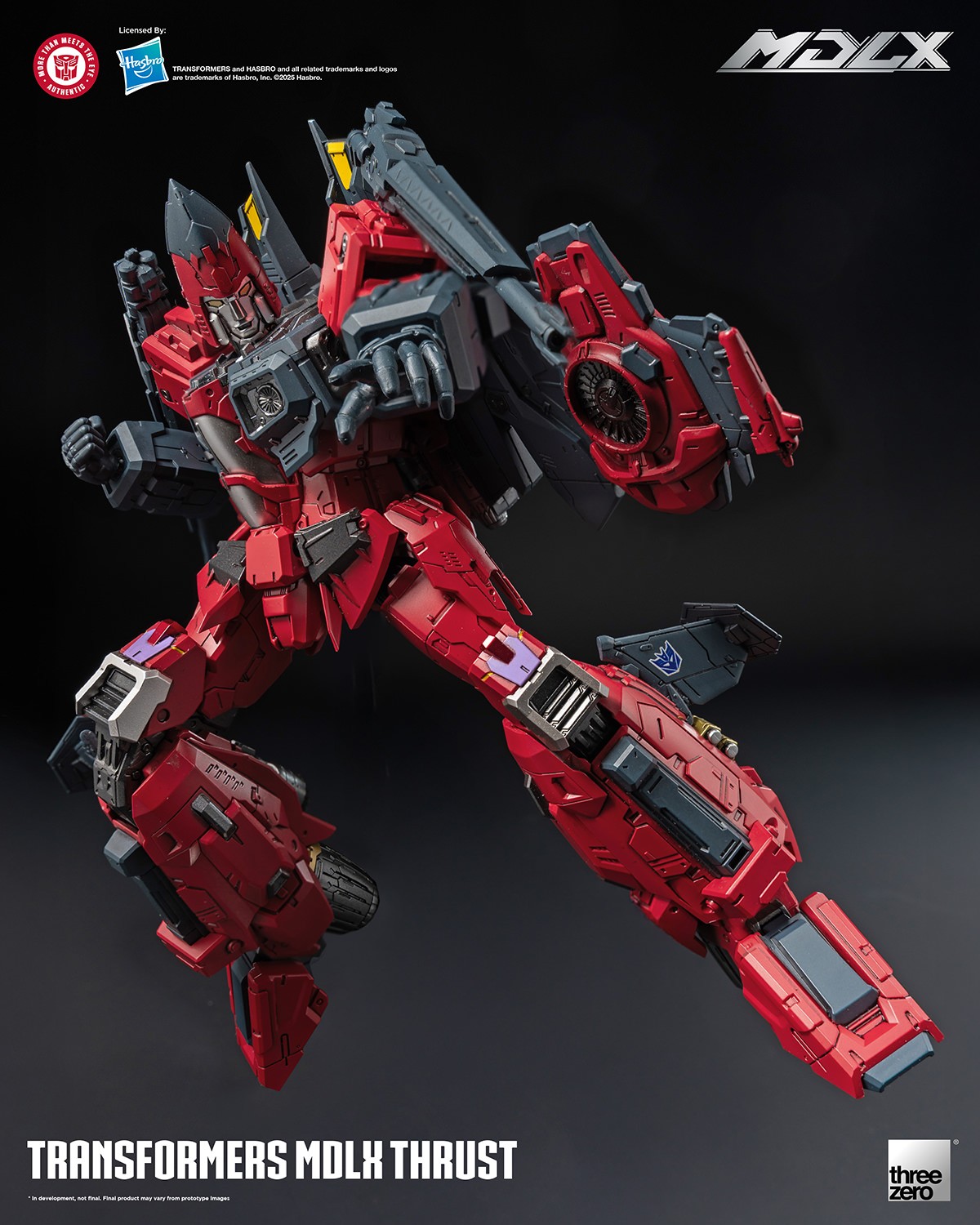Transformers Thrust MDLX Action Figure  (Prototype Shown) View 9