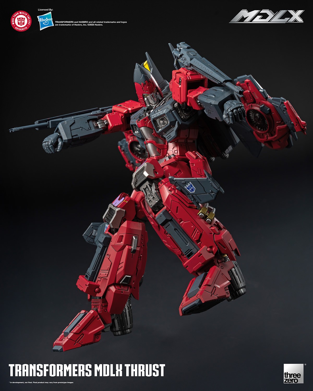 Transformers Thrust MDLX Action Figure  (Prototype Shown) View 10