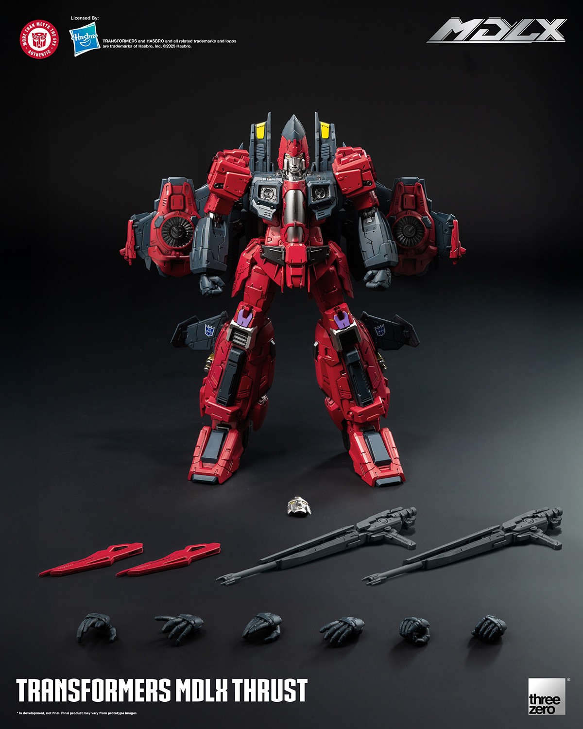 Transformers Thrust MDLX Action Figure  (Prototype Shown) View 12