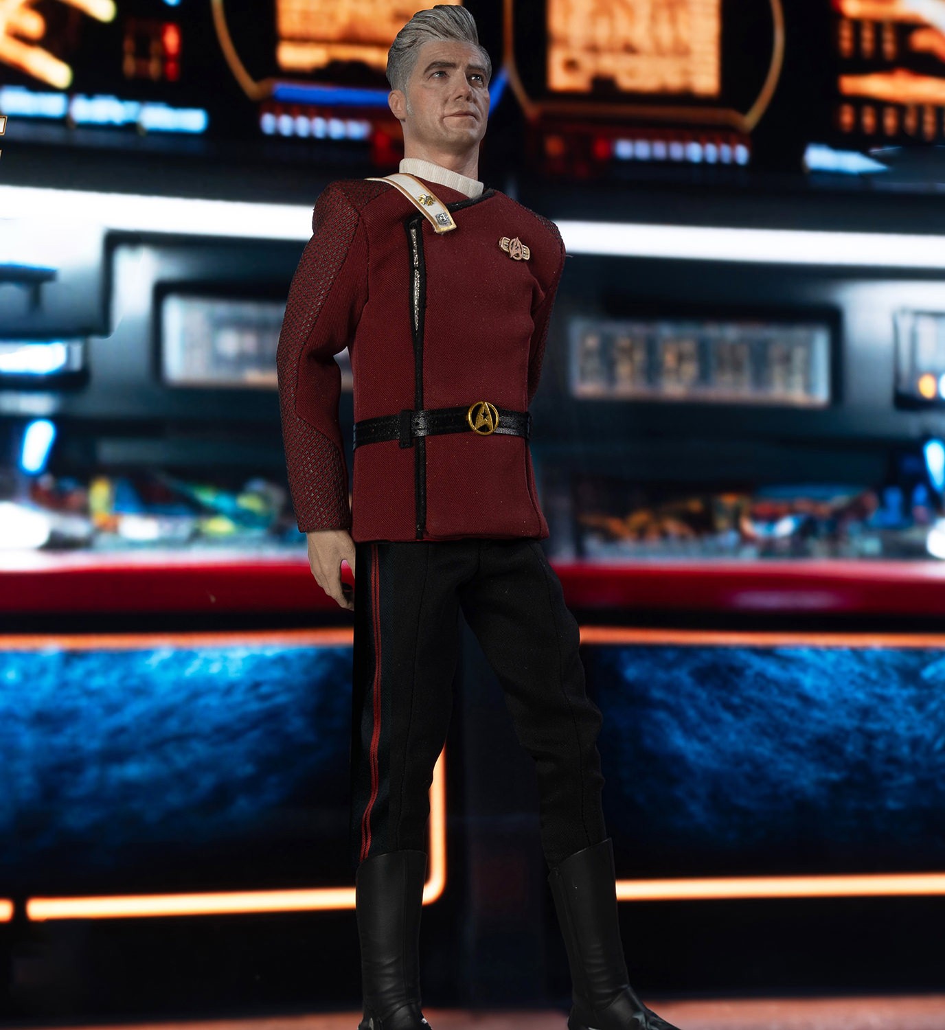 Star Trek Admiral Christopher Pike Sixth Scale Figure  (Prototype Shown) View 4