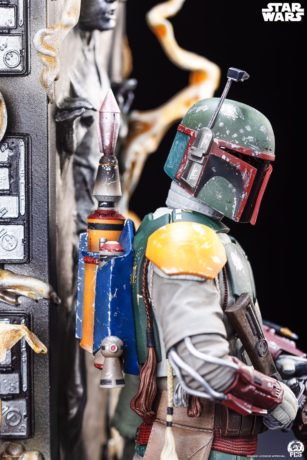 Star Wars Boba Fett Fine Art Bust  (Prototype Shown) View 14