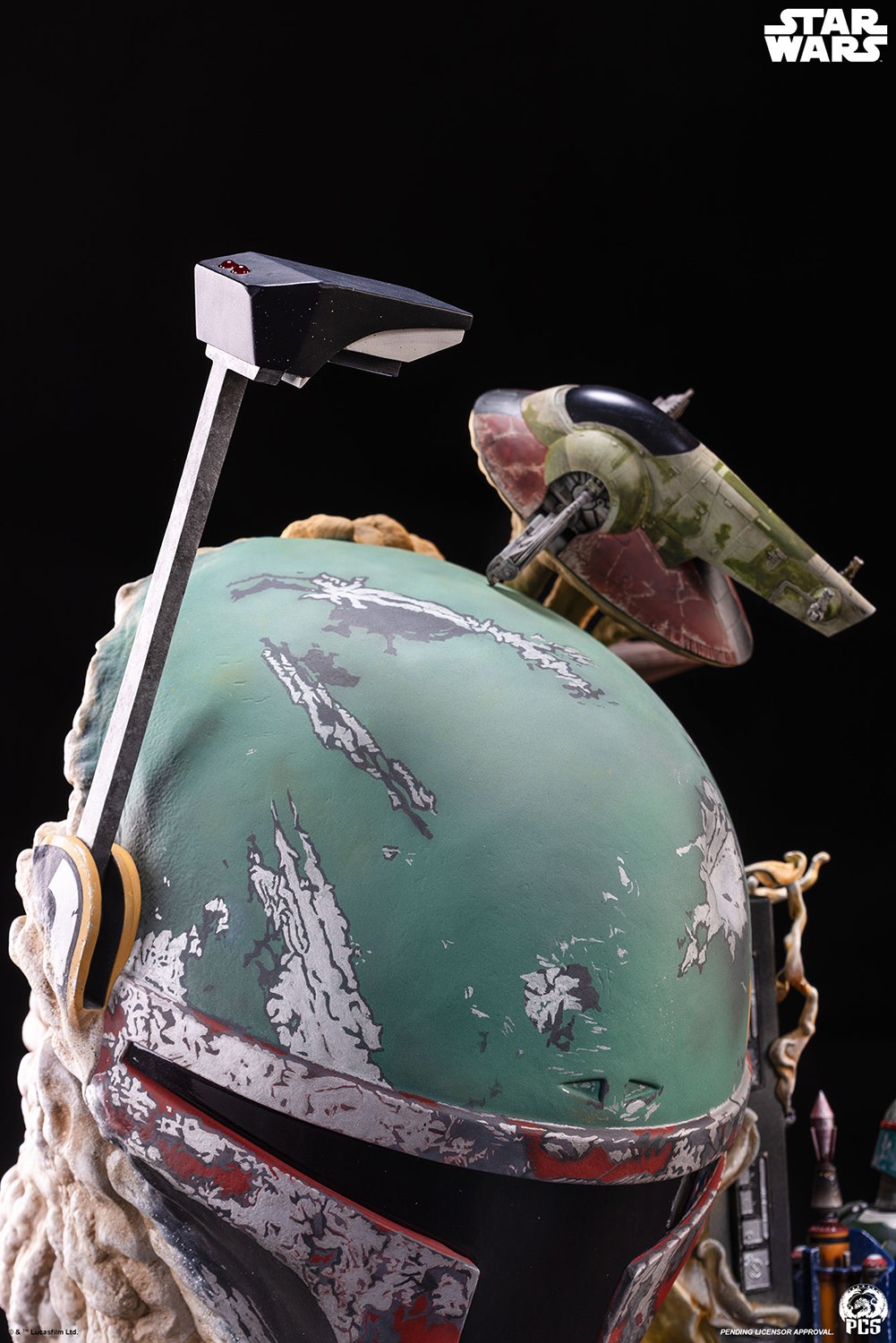 Star Wars Boba Fett Fine Art Bust  (Prototype Shown) View 15