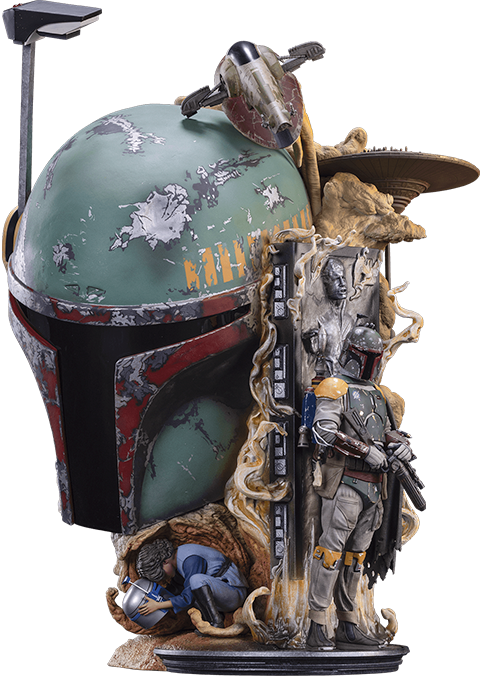 Boba Fett Fine Art Bust by PCS | Sideshow Collectibles