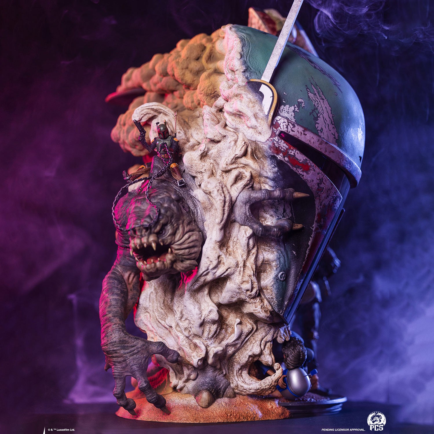 Star Wars Boba Fett (Deluxe Edition) Bust  (Prototype Shown) View 3