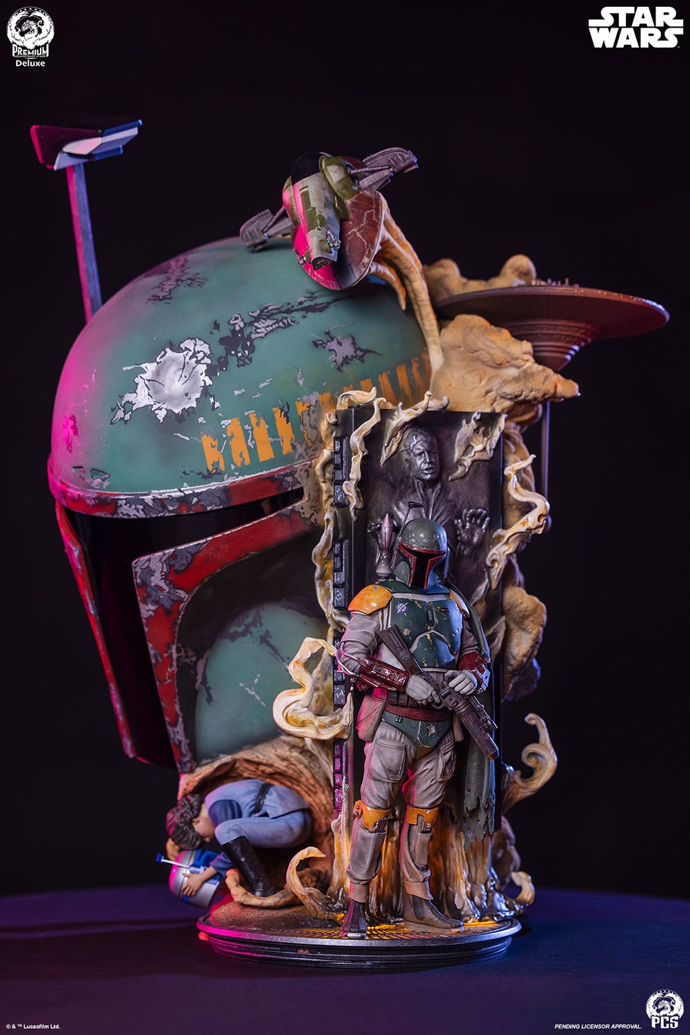 Star Wars Boba Fett (Deluxe Edition) Bust  (Prototype Shown) View 7