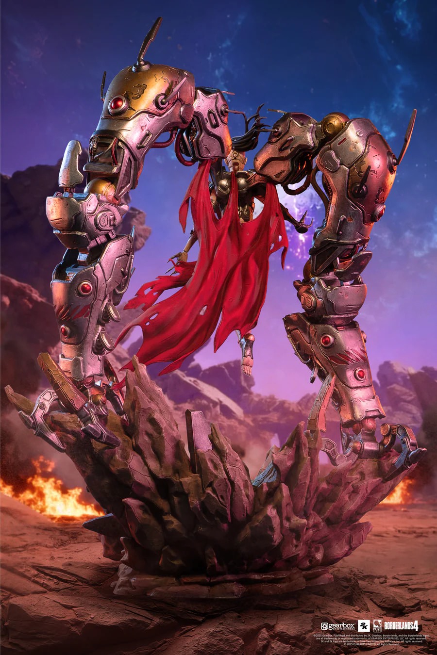 Borderlands Callis the Ripper Queen Statues  (Prototype Shown) View 7