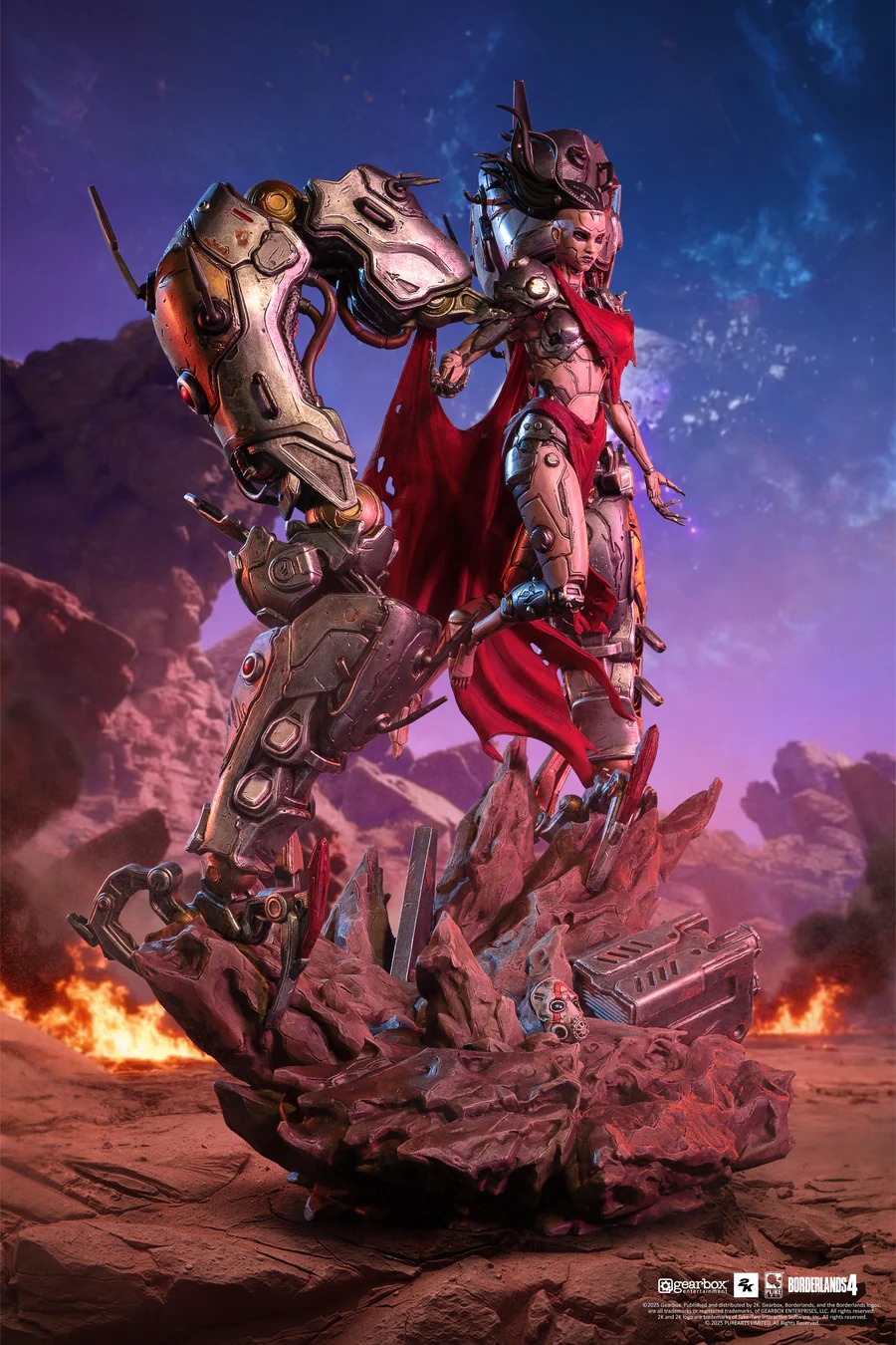 Borderlands Callis the Ripper Queen Statues  (Prototype Shown) View 9