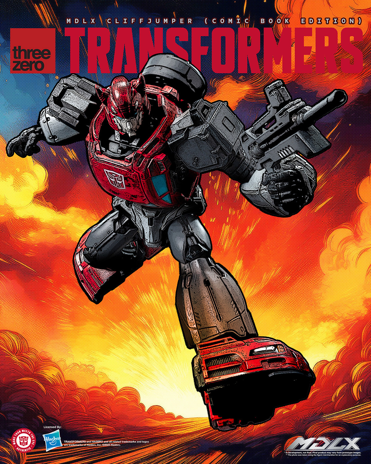 Transformers Cliffjumper MDLX (Comic Book Edition) Action Figure  (Prototype Shown) View 14