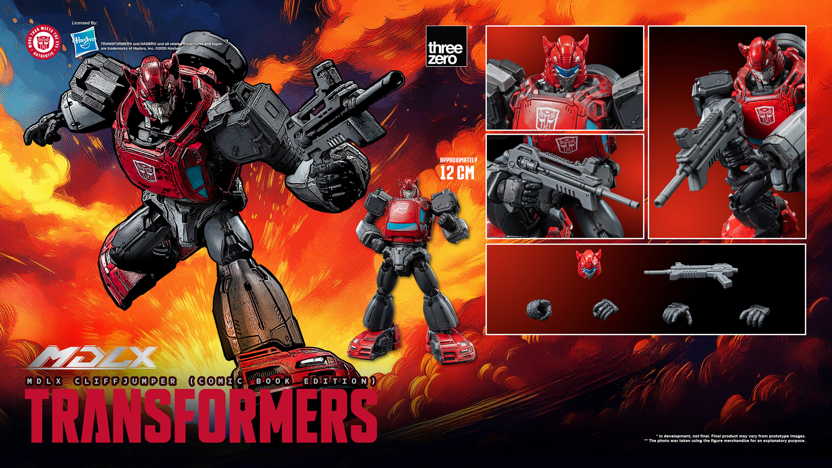 Transformers Cliffjumper MDLX (Comic Book Edition) Action Figure  (Prototype Shown) View 15