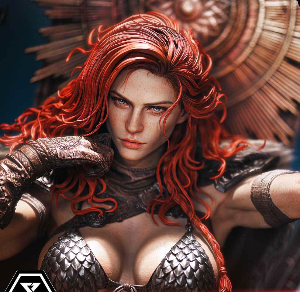 Red Sonja Red Sonja: Long Live the Queen 1:3 Scale Statue  (Prototype Shown) View 3