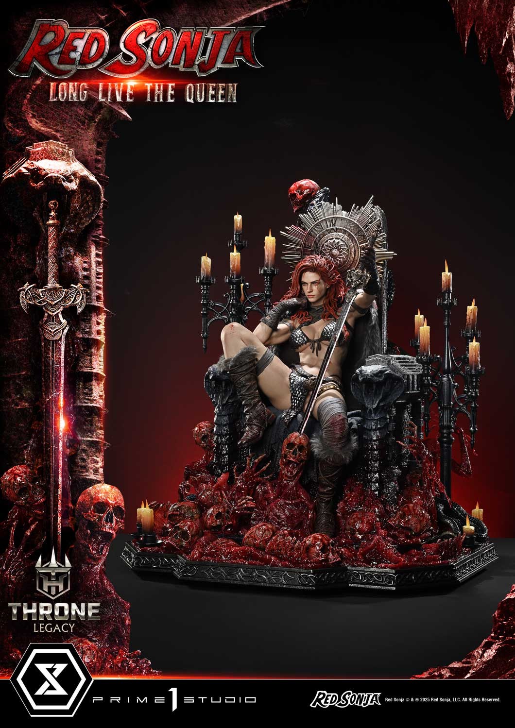 Red Sonja Red Sonja: Long Live the Queen 1:3 Scale Statue  (Prototype Shown) View 8