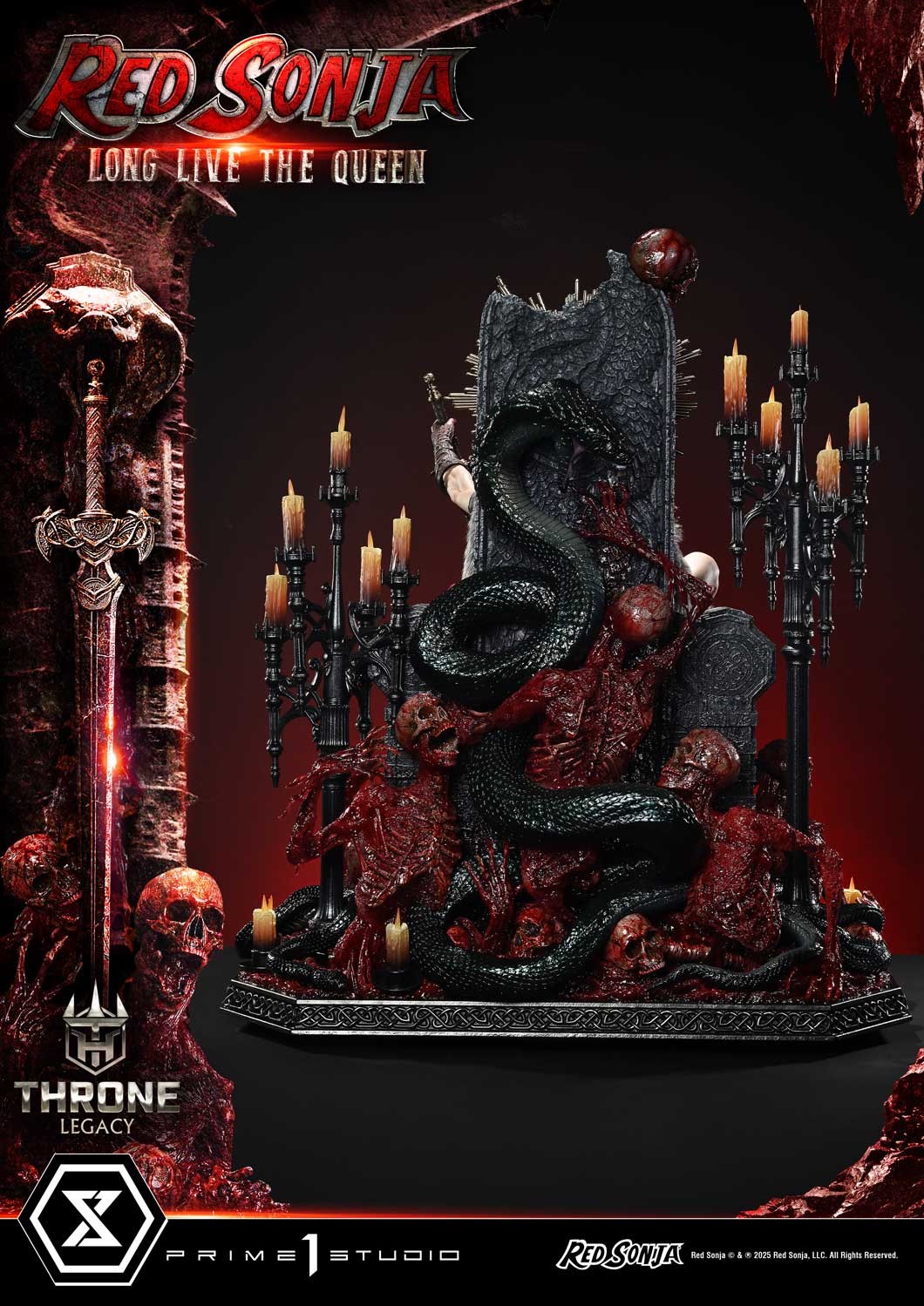 Red Sonja Red Sonja: Long Live the Queen 1:3 Scale Statue  (Prototype Shown) View 9