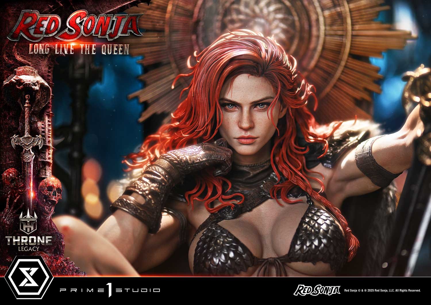 Red Sonja Red Sonja: Long Live the Queen 1:3 Scale Statue  (Prototype Shown) View 15