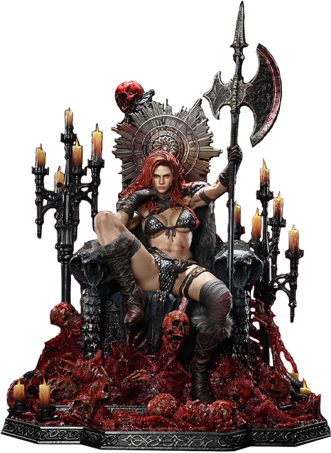 Red Sonja Red Sonja: Long Live the Queen (Bonus Version) 1:3 Scale Statue  (Prototype Shown) View 12