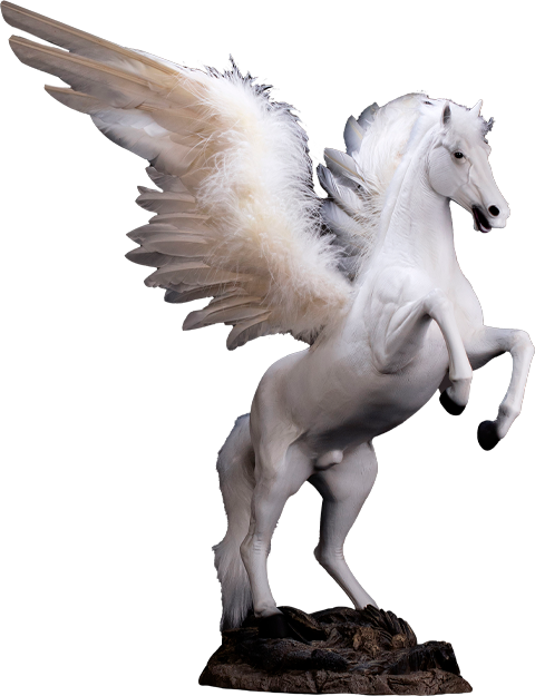 Ray Harryhausen Pegasus the Flying Horse 3.0 (Artisan Edition) Statues  (Prototype Shown) View 12