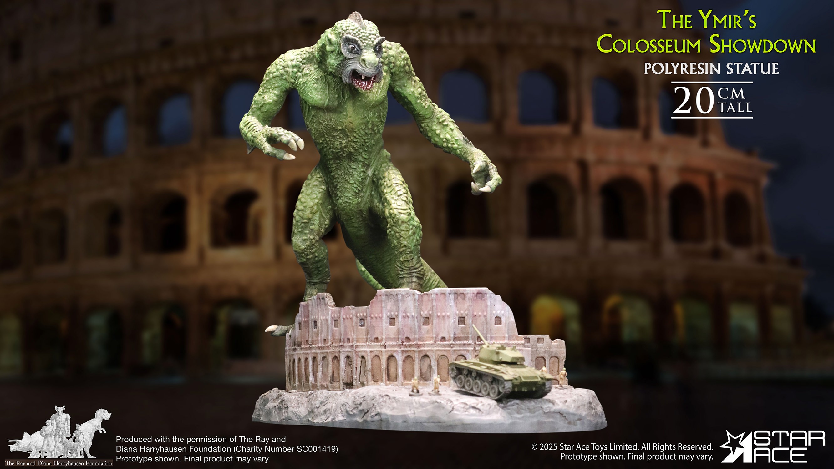Ray Harryhausen Ymir Colosseum Showdown Statues  (Prototype Shown) View 11
