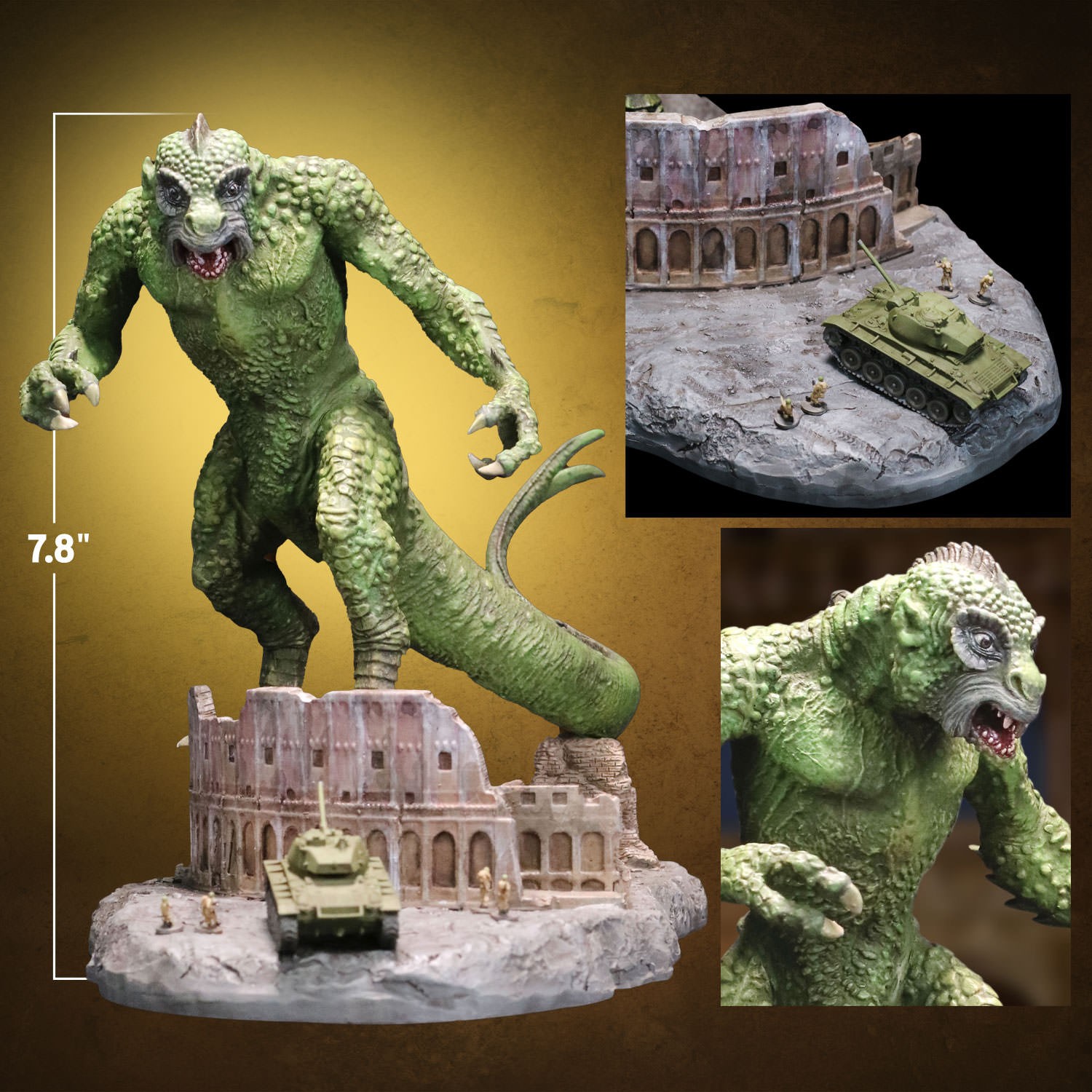 Ray Harryhausen Ymir Colosseum Showdown Statues  (Prototype Shown) View 2