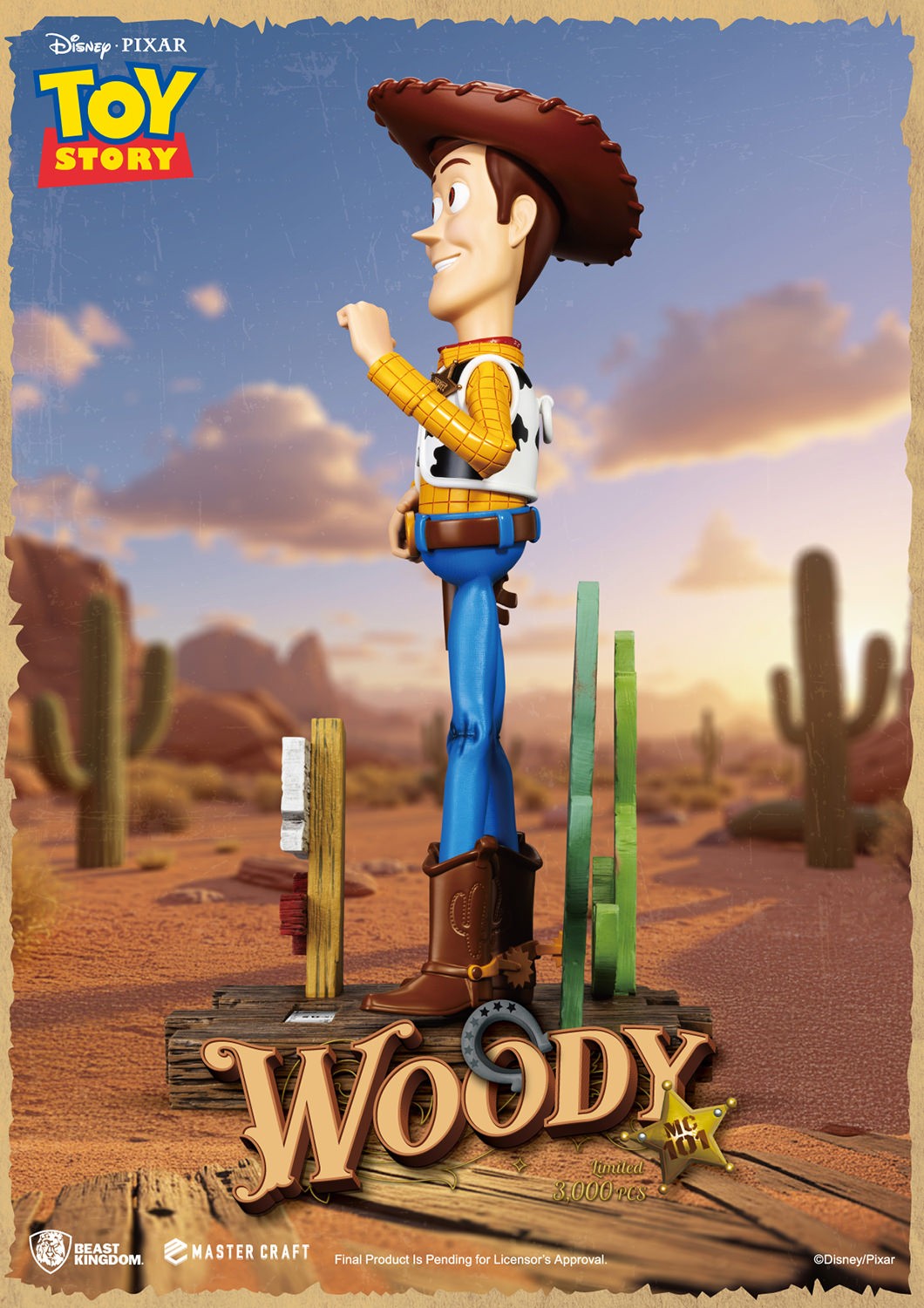 Disney Sheriff Woody Statues  (Prototype Shown) View 6