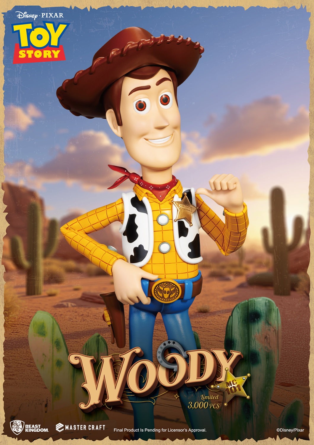 Disney Sheriff Woody Statues  (Prototype Shown) View 8