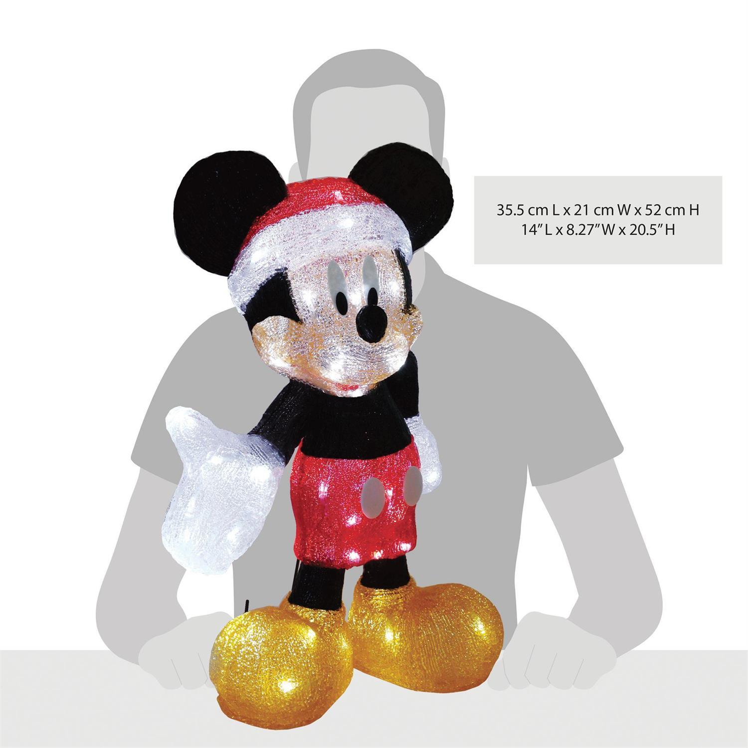 Mickey Mouse Acrylic Lit Statue by Enesco | Sideshow Collectibles