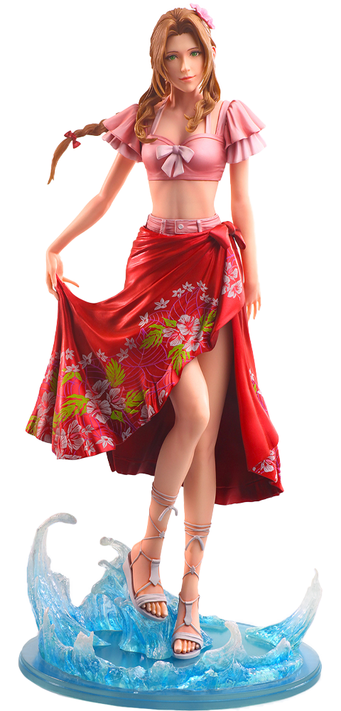 コレクションシリーズ、アグリアス、アエドン、ロドリゲッティー Aerith Gainsborough (Swimsuit Ver.) Collectible Figure by Square