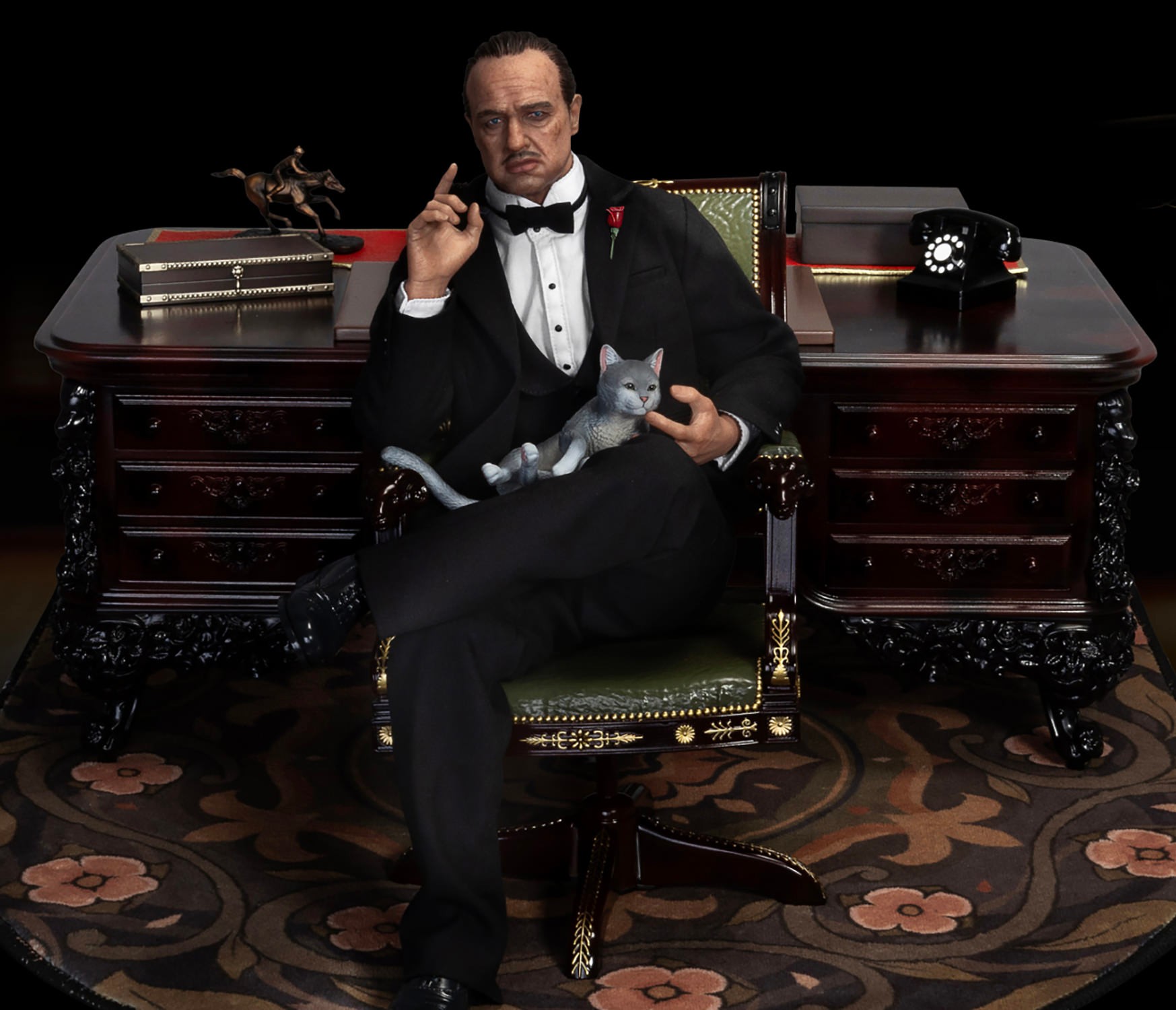 The Godfather Vito Corleone Statues  (Prototype Shown) View 1