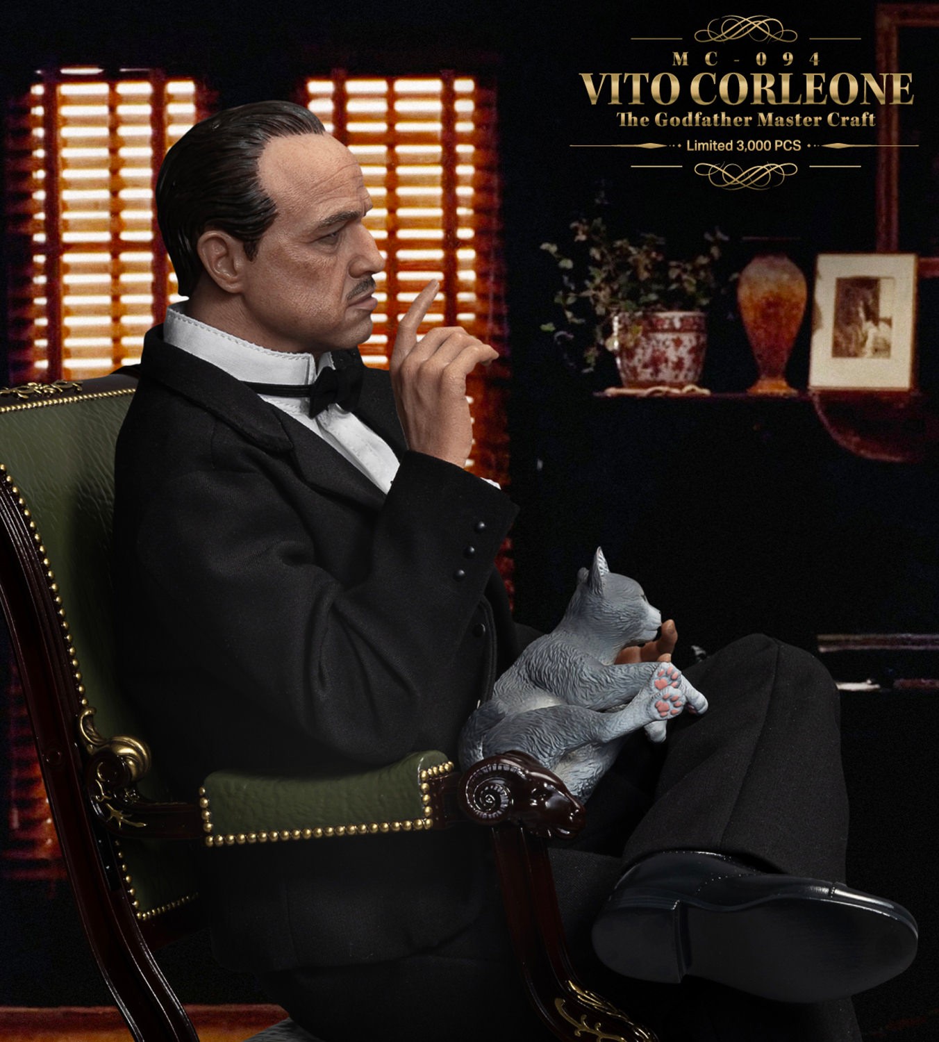 The Godfather Vito Corleone Statues  (Prototype Shown) View 4
