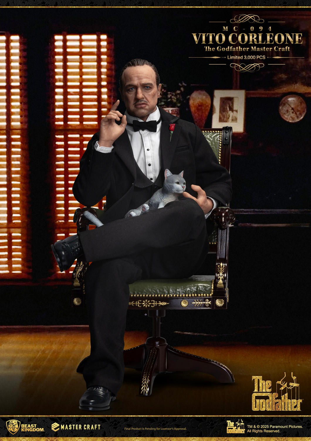 The Godfather Vito Corleone Statues  (Prototype Shown) View 6